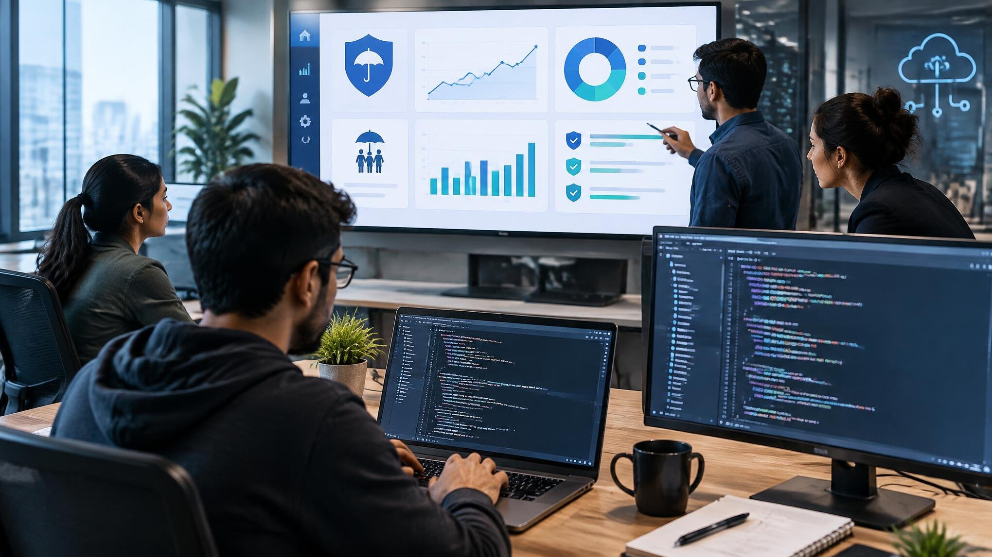 data analysis on computer